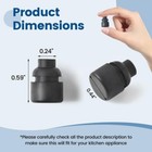 4 Pack Rubber Feet Slow Cooker Legs Pot Inserts For 5qt 7qt 8 5qt