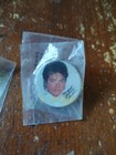 Vintage Michael Jackson 1  Enamel Pin Button Lot King Of Pop Music