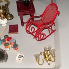 Vtg Dollhouse Miniatures  Furniture  Accessories  Smalls  Huge Lot