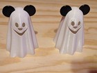 Halloween Mickey Mouse Ghost Flickering Candle 2-pack