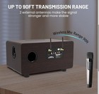 Rhm K222 Karaoke Machine  Connect To Tv sound Bar dvd