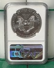 2019 1 Oz Silver Eagle  1    first Day Of Issue - Top Pop    Ngc  Ms 70  c1369