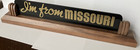 Harry Truman Replica Buck Stops Here Desk Plaque