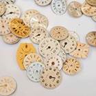 100 Vintage Watch Dials Lot Ussr Small Faces Steampunk Jewelry Parts Random Mix