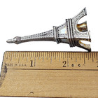 Godinger Silverplate Place Card Holders Eiffel Tower Set Of 6 - New