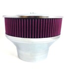 9  Velocity Stack Air Cleaner Washable Element Carb 5 1 8  Neck   4 1 4  2 Sets