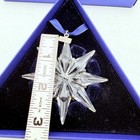 Swarovski Crystal Annual 2009 Snowflake Christmas Ornament New In Box
