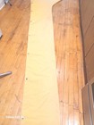 Sailboat Vinyl Boom Cover For 12 Foot Boom Color Yellow Good Condition Free Ship