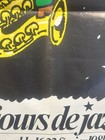 Elvin Jones   5 Jours De Jazz  Grenoble Festival Poster  Feb  16-22  1981
