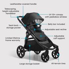 Baby Jogger City Select 2 Stroller Lunar Black Single To Double Convertible New 