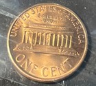 1988d D 1c Rd Error Lincoln Cent Off Center Punch As Seen On Rim Of Coin Vf