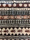 Vtg Handmade Tapa Bark Cloth Mat Wall Art 39 3 4   x 26 3 4    Fiji Polynesia Hawaii