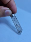 Beautiful Natural Gemstone Black Rutile Pendant 925 Sterling Silver Pendant