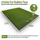 High Quality Durable Non Slip Golf Hitting Mat Indoor Outdoor Golf Practice
