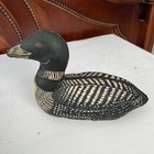 Loon Stuffed Duck Plush Bird Fabric Decoy Decor Vintage Collectible