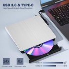 Usb 3 0 Slim External Cd Dvd Drive Disc Player Burner Writer For Laptop Pc Mac