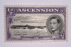 Travelstamps Ascension Stamps 1938 1 2d Black And Violet Kgv Mint Og Lh Perf 13
