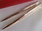 S t  Dupont Classique Gold Plated Ballpoint Pen   Mechanical Pencil