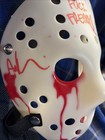 Ari Lehman  f  k Freddy    Signed Hockey jason Vorhees Mask Coa Included 