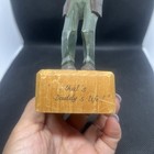Vintage Jaschke Pretzl Wooden Figure  Germany Carved Wood Daddy Life