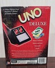 Uno Deluxe Card Game 2001 New   Sealed 2001 Vintage Family Gamenight Tray Pad