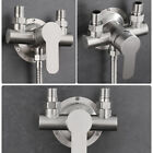 Wall Mount Shower Faucet Control Valve Bath Mixer Bathroom 1 2  Water Tap