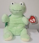 Ty Pluffies        Zips The Turtle 10  Soft Stuffed Animal Plush New Mwmt s