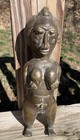 Africian Bronze Fertility Figures Very Old   Heavy Benin  