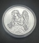 1 Oz Silver Angel In Your Pocket Bu  999 Pure Fine Christian Limited Heaven