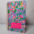 Lilly Pulitzer Planner Spiral Book Aug 2022 Thru Dec 2023 Fruit Flowers Tropical