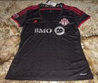 Adidas Mls Toronto Fc Dark Grey Red S s Third Soccer Jersey New Womens Sz M
