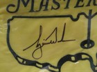Tiger Woods Center Signed Autographed Masters Undated Golf Flag Uda