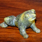 Lot Of 4 Vintage Handcarved Jade agate  Frog Collection From The 1980 s