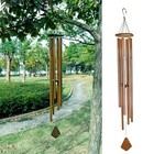 Large 56  Long 6 Metal Tube Deep Tone Resonant Bass Sound Church Bell Wind Chime