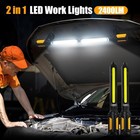 Mechanic Work Light Bar With Upgraded Sensor Control - 2400lm Led  4400mah Recha