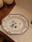1 Wood   Sons Woods Ware Old Bow Blue Kakiyemon Serving Bowl Vegetable Dish