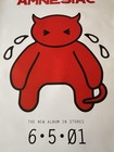 Radiohead Amnesiac Ss Cd Release Poster 24x36  2001 