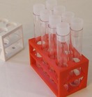 16mm Plastic Rack   8 Ml 16 Mm Clear Lab Test Tube Set W Stand Kids Science Kit