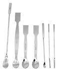 15 Piece Scoop   Spatula Set - Assortment - Stainless Steel - Eisco Labs