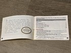 Super Mario Bros  3 Left Bros  Instruction Manual Booklet Only Nintendo Nes