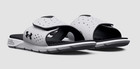 New Under Armour Ignite Pro Slide Men s Sandals  White black
