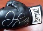 Floyd Mayweather Jr  Signed Black Everlast Glove Lh Beckett