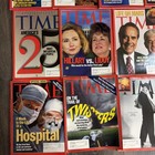 Lot Of Vintage Time Magazine Issues From The 1996s   1998s  read Disc 