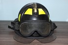 Morning Pride Hb 2 Plus Firefighters Helmet With Bourkes - 2002 - Good Condition