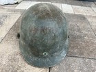 Desert Storm Oif Iraqi Army M80 Helmet Unit Mark Military Bringback