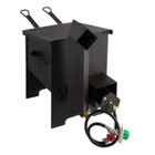 4 Gallon Steel Liquid Propane Outdoor Deep Fryer Sanitary Design 90 000 Btu