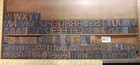 Letterpress Wood Type 10 Line 1-2 3  Gothic Sorts Upper lower Case 138 Pcs Mw72