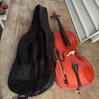 Cecilio Cco-100 Cello With Soft Case  Bow Size 4 4 Vgc