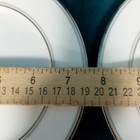 Vtg Set 8 Noritake China Crest 7 5  Side Plates Pink Lily Of The Valley