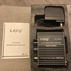 Lepy Lp-2020a Hifi Stereo Power Digital Amplifier W  Power Supply